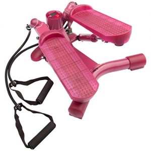 Ultrasport 330300000017 - Stepper para mujeres, con cintas de entrenamiento